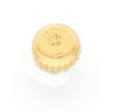 Original Rolex Uhrenkrone - Ø 5,25 mm - Gelbgold