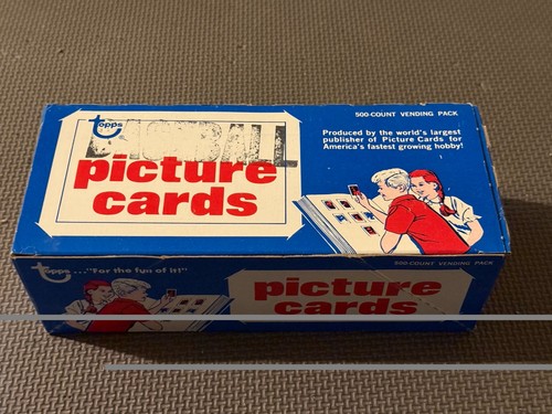 1980 Topps Baseball Vending Box Vintage M600
