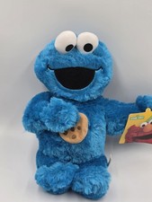New Sesame Street Cookie Monster Large 14" . Plush Blue Soft Toy. Licensed