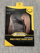 NEW Evoshield Custom Molding Male Chest Guard Shirt Youth Large
