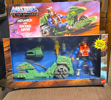 Mattel Masters of the Universe Origins Mekaneck Ground Ripper Figure Vehicle Set