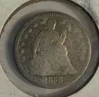 LOT OF SEVEN SEATED LIBERTY HALF DIMES (priced at about 50% of Redbook prices)