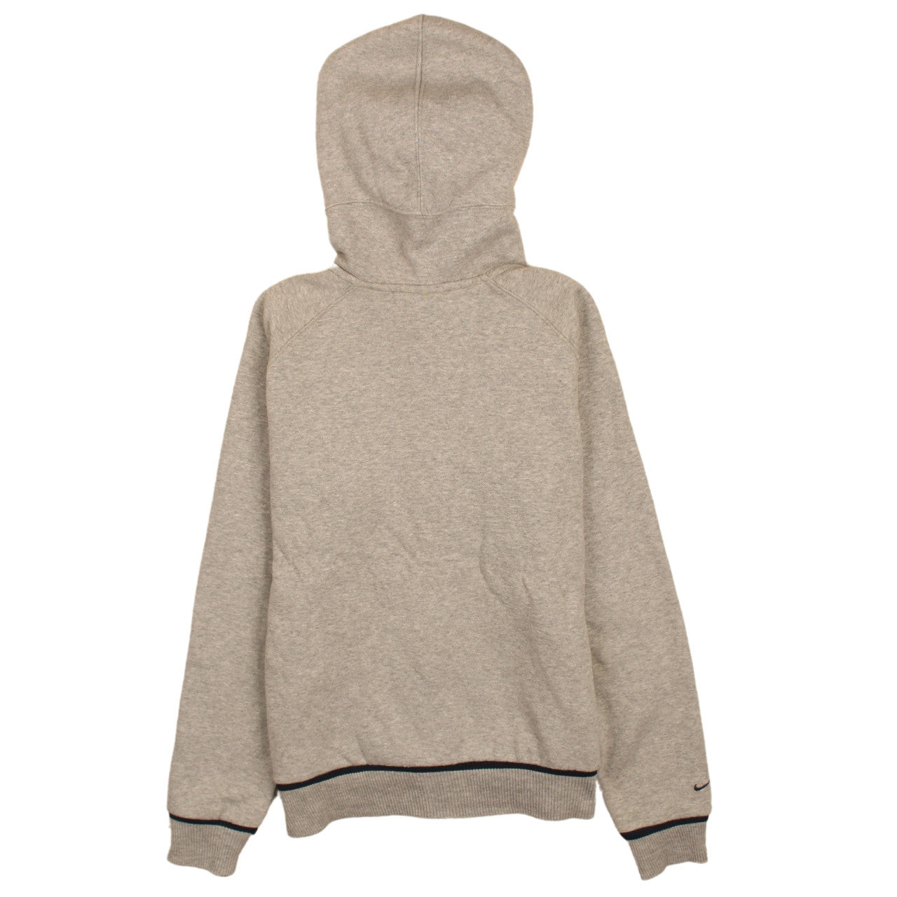 Nike 90's Villanova Full Zip Up Hoodie Medium Grey image 2