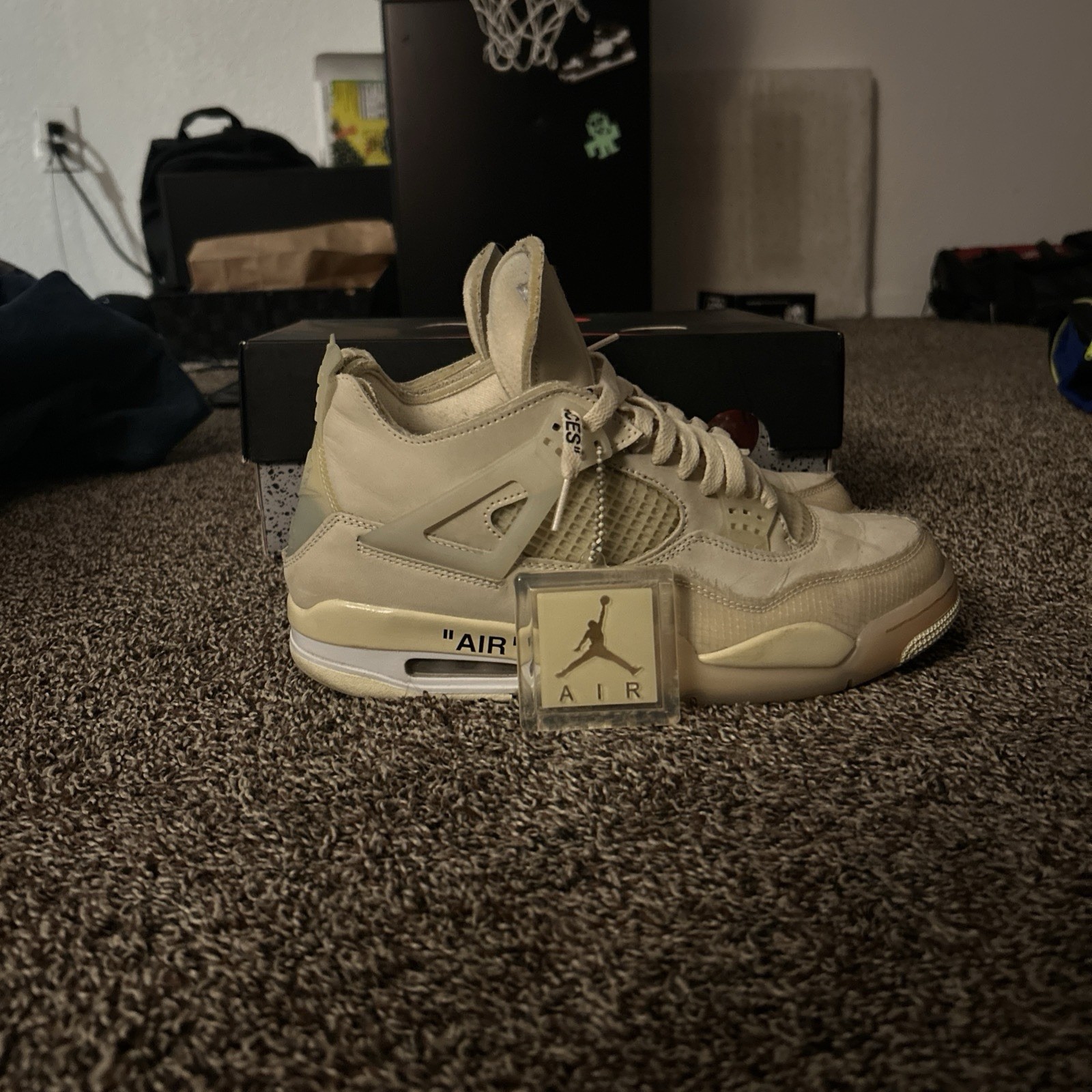 Air Jordan 4 Retro SP Sail Off White Size 10.5M/12W