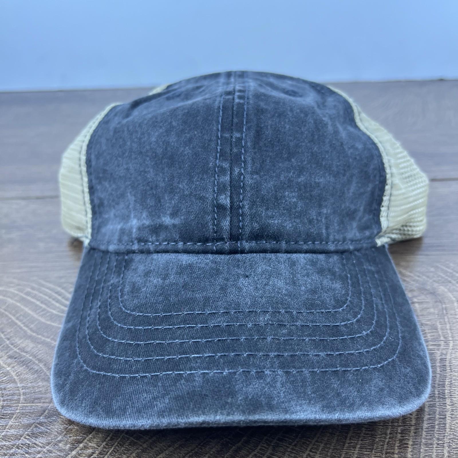 Gray Baseball Hat Gray Adjustable Hat Gray Adult … - image 1