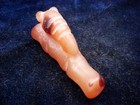 Old Nephrite Jade Stone Carved HongShan Culture Ancient Bug On Branch #11202507 — photo 3