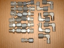 Lot of 20 NEW SS Pipe Compression Fittings Swagelok New 600 500
