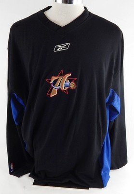 2006-07 Philadelphia 76ers Lou Williams #23 Game-Used Schwarzes Trikot 2XL