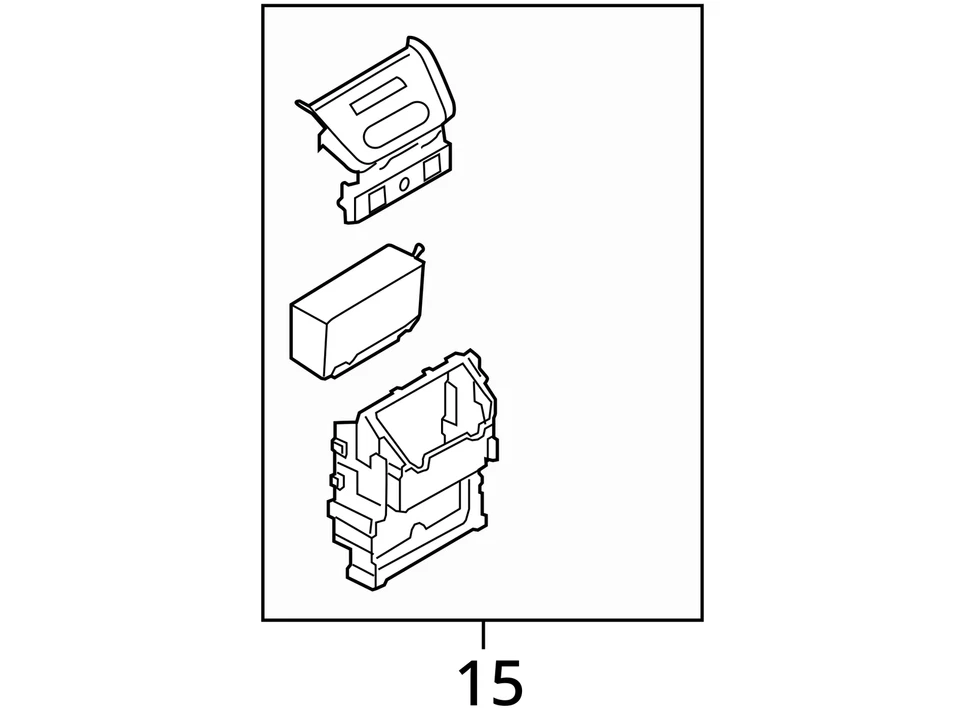 PANEL DE NAVEGACIÓN LINCOLN 2018-2021 ASM JL7Z78045E24HA - NUEVO OEM Foto 4 de 4