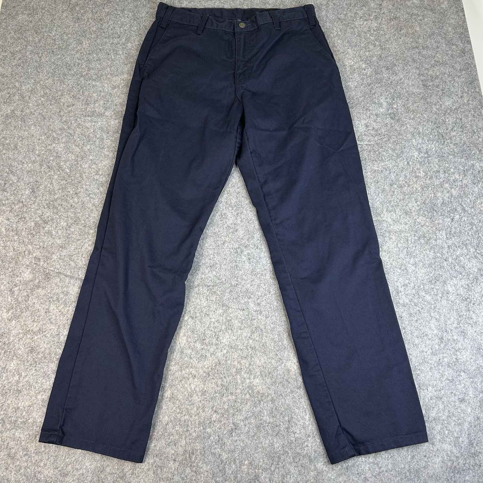 Tyndale FR Pants Mens 34X32 Blue Chino Workwear Utility CAT 2 Arc NFPA 2112