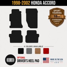 Avery Sport Touring Front Rear Floor Mats For 1998-2002 Honda Accord 2wz Avery Sport Touring Front Rear Floor Mats For 1998-2002 Honda Accord 2wz