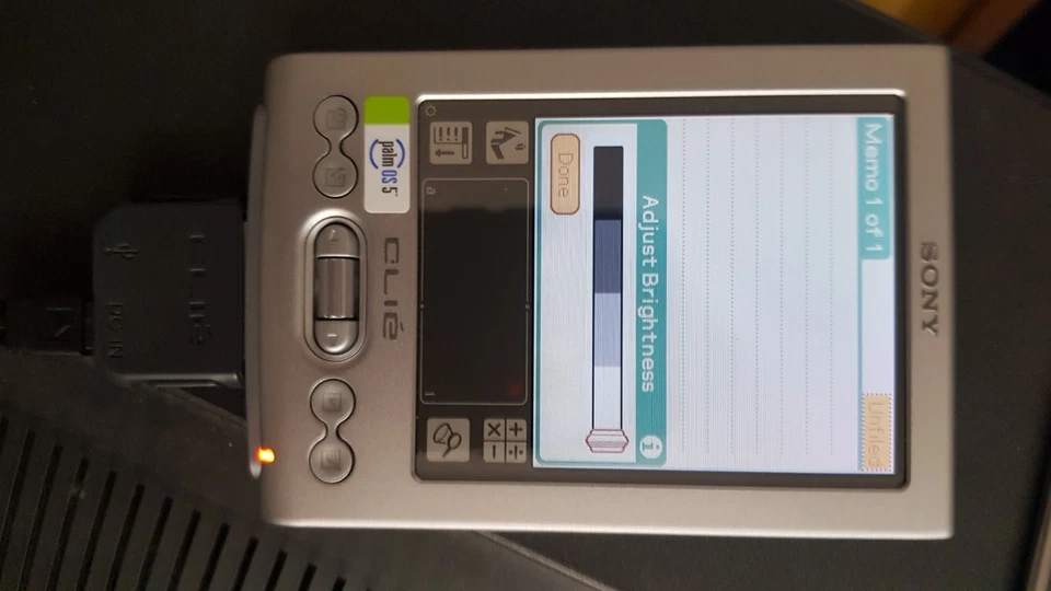 Sony Clie TJ25 PDA Palm OS Handheld Computer Boxed with Accessories - Image 3 of 4