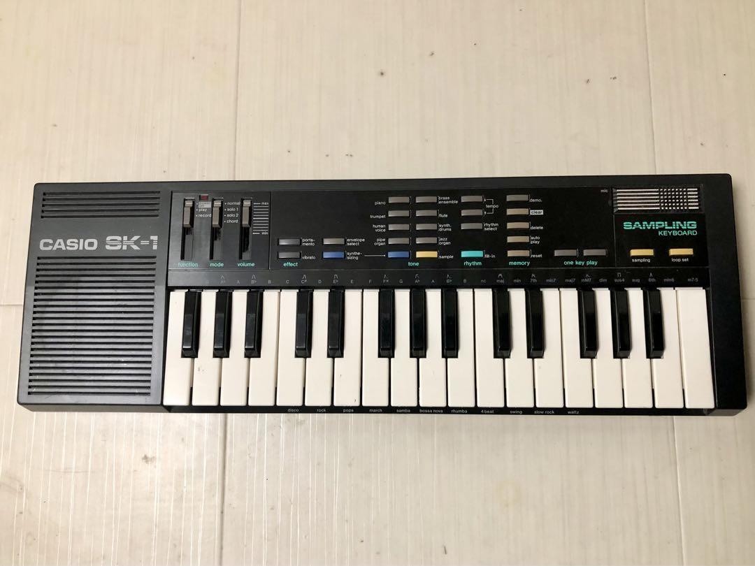 鍵盤楽器 CASIO SK-1 Casio SK-1 Portable 32 Key Sampling Keyboard | eBay