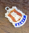 Vintage BANFF Silver Enamel Shield Charm — photo 6