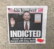 NEW YORK POST - FRIDAY SEPTEMBER 26, 2025 (FBI DIRECTOR JAMES COMEY - TREASON) NEW YORK POST - FRIDAY SEPTEMBER 26, 2025 (FBI DIRECTOR JAMES COMEY - TREASON)
