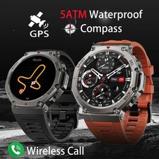 Outdoor GPS Smartwatch with Display Technology and 5 ATM Water Resistance