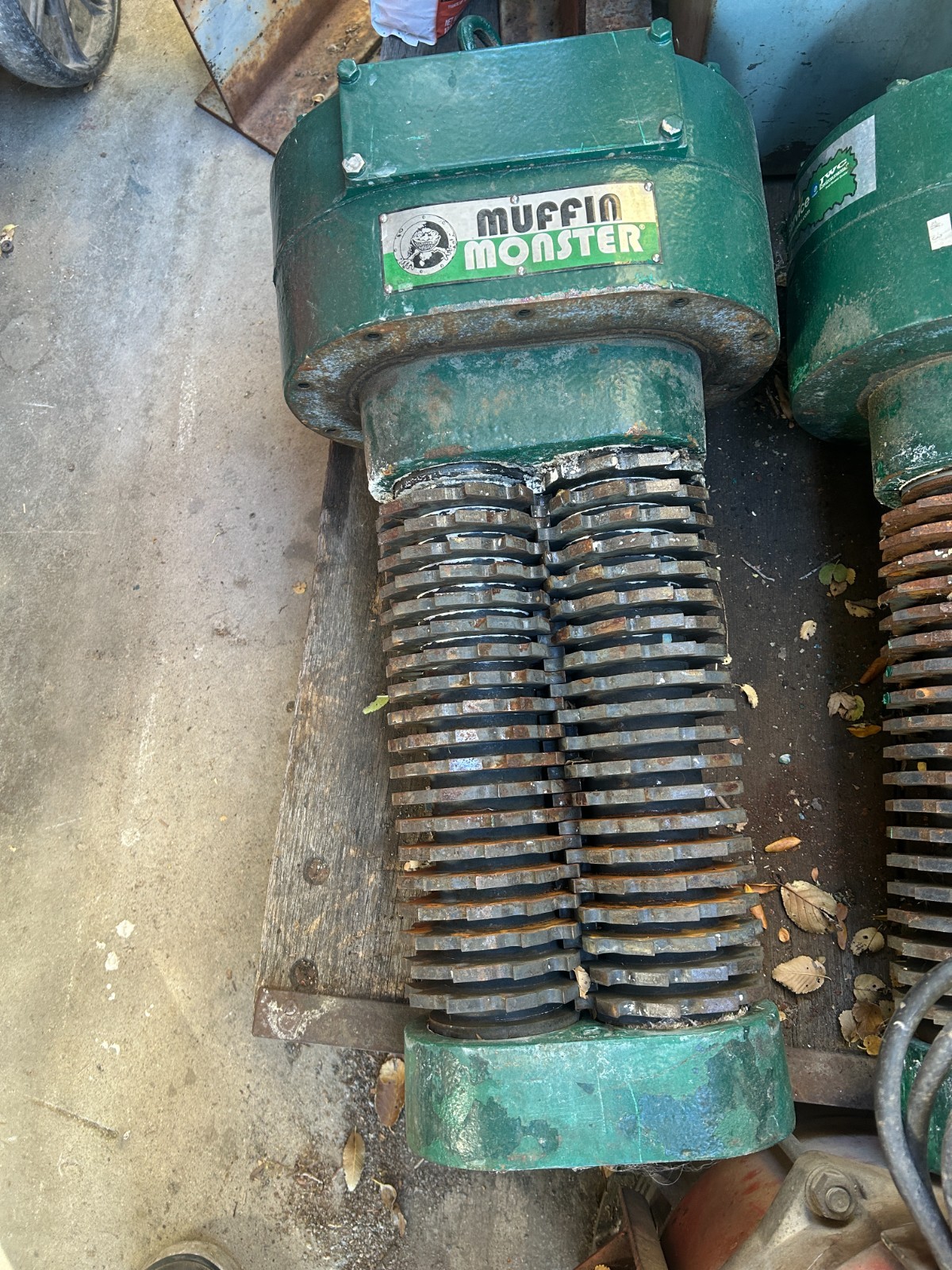 JWC muffin monster grinder 30004T-1200 TM Inline pipe shredder grinder