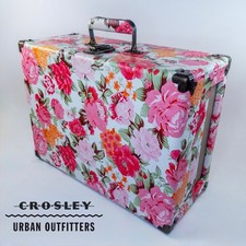 Crosley Limited Etd Pink Floral Portable USB Turntable CR6249A Urban Outfitters