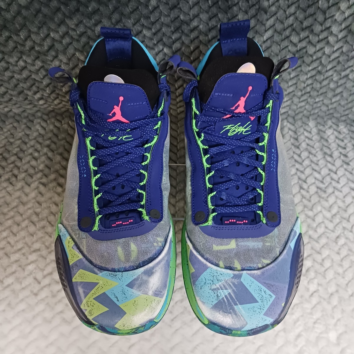 Nike Air Jordan 34 Low EYBL Men\'s Basketball Shoes Regency Purple Crimson Sz 10 Jordan 34 Low EYBL for Sale | Authenticity Guaranteed | eBay main image 4