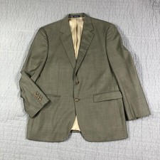 Ralph Lauren Blazer Men 42R Brown Wool Sport Coat Jacket Two Button Double Vent