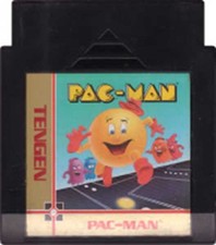Pac-Man Tengen Pacman - Unlicensed NES Nintendo Game