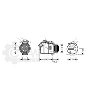 Kompressor Klimaanlage FüR BMW X3 3.0Sd Bj.06-08