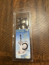 Scandvik Brass/ABS White Straight Push-Button...