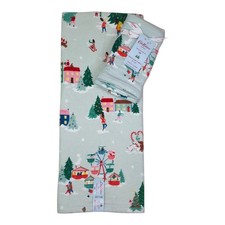 Cath Kidston Snow Day Duckegg Bath Towel Set 1 Bath & 2 Hand Towels Holiday