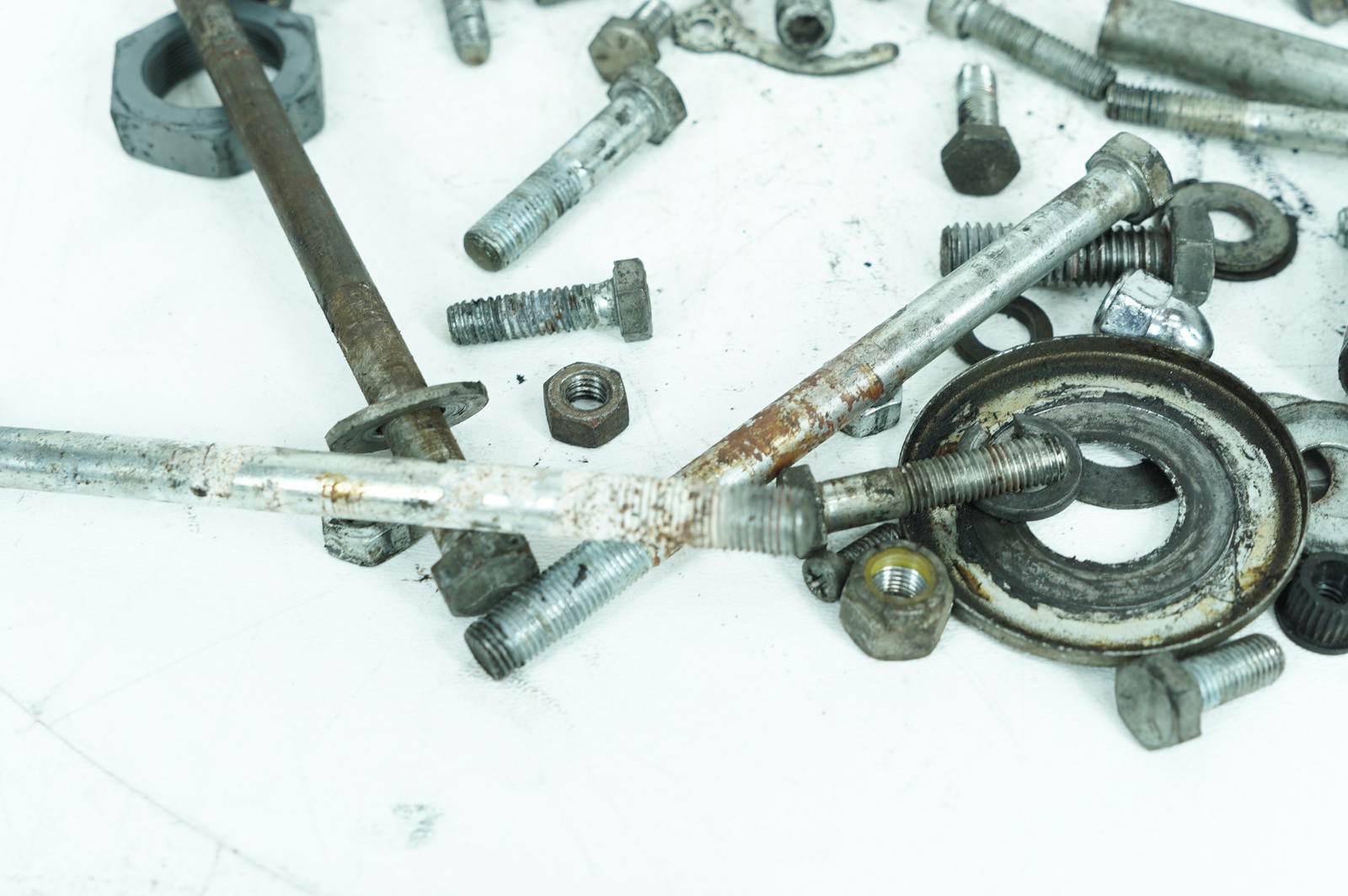 1980 Harley Sportster XLH883 OEM Hardware Bolts Nuts & Brackets