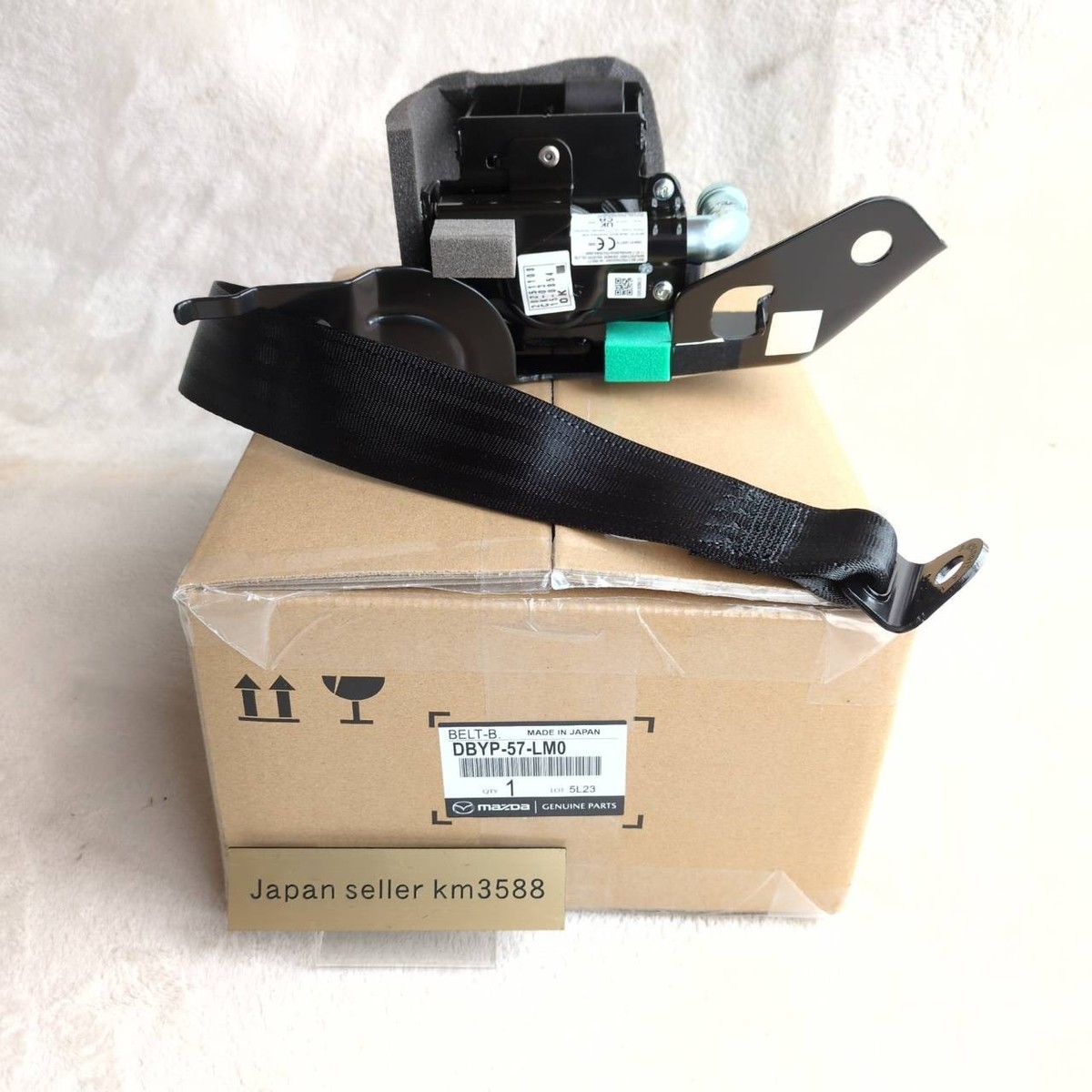 Genuine Mazda CX-3 DK Rear Right Seat Belt DBYP-57-LM0 2015–2019