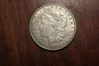 Morgan Silver Dollar us coins - 1921  D  - VF