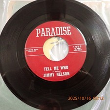 NM JIMMY NELSON: tell me who / her last bye bye PARADISE 7