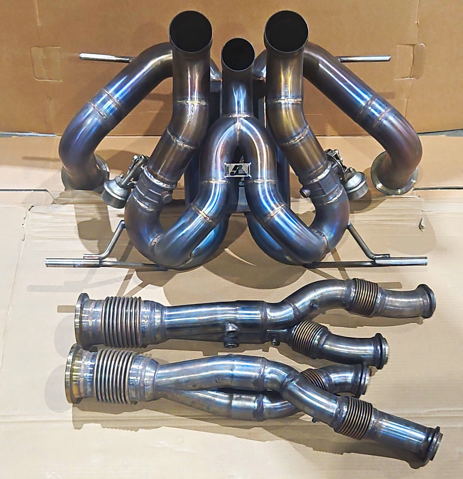 Lamborghini Aventador Exhaust extension