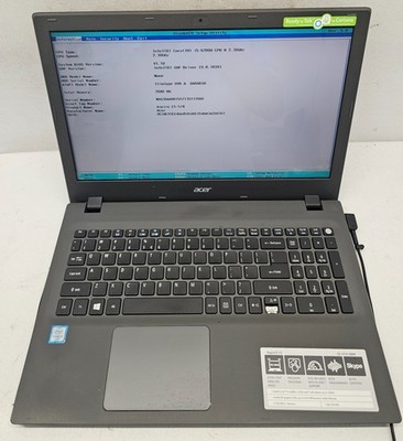 Acer Aspire E15 E5-574-58IM Laptop Intel Core i5-6200U 2GB Ram NO HD/OS (FL)