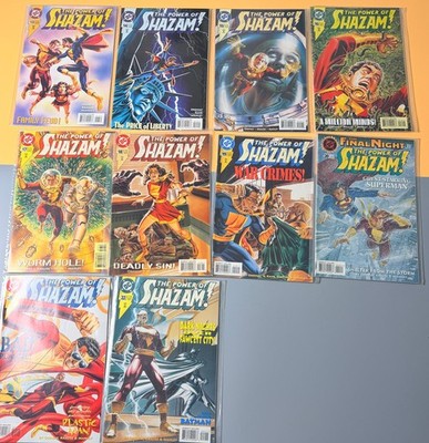 DC Comics The Power of Shazam Lot Issues 13-22 Collectible Set Superheroes
