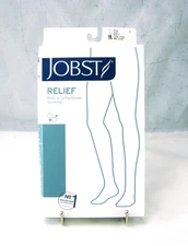 Jobst 114806 Relief Small Closed Toe Compression Knee Socks Beige 15-20mmHg NEW 