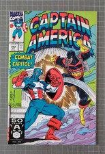 Marvel Captain America Vol 1 #393 With Hauptmann Deutschland 1991 Copper Age