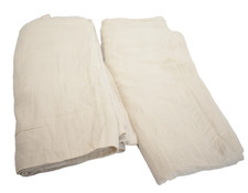 Cream Beige Linen Curtains Window Curtain 2 Panel Traditional Beige Natural