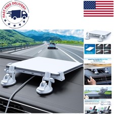 Adjustable Starlink Mini Suction Cup Mount for Any Vehicle - White Finish