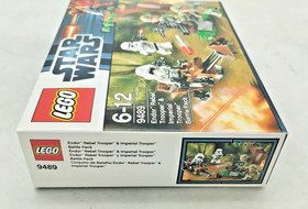 LEGO 9489 Endor Rebel Trooper Imperial Trooper SEALED MISB NEW Star Wars Figures