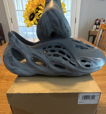 adidas Yeezy Foam Runner Gray Slip-On Men's Low Top Athletic Sneaker Casual Sz14