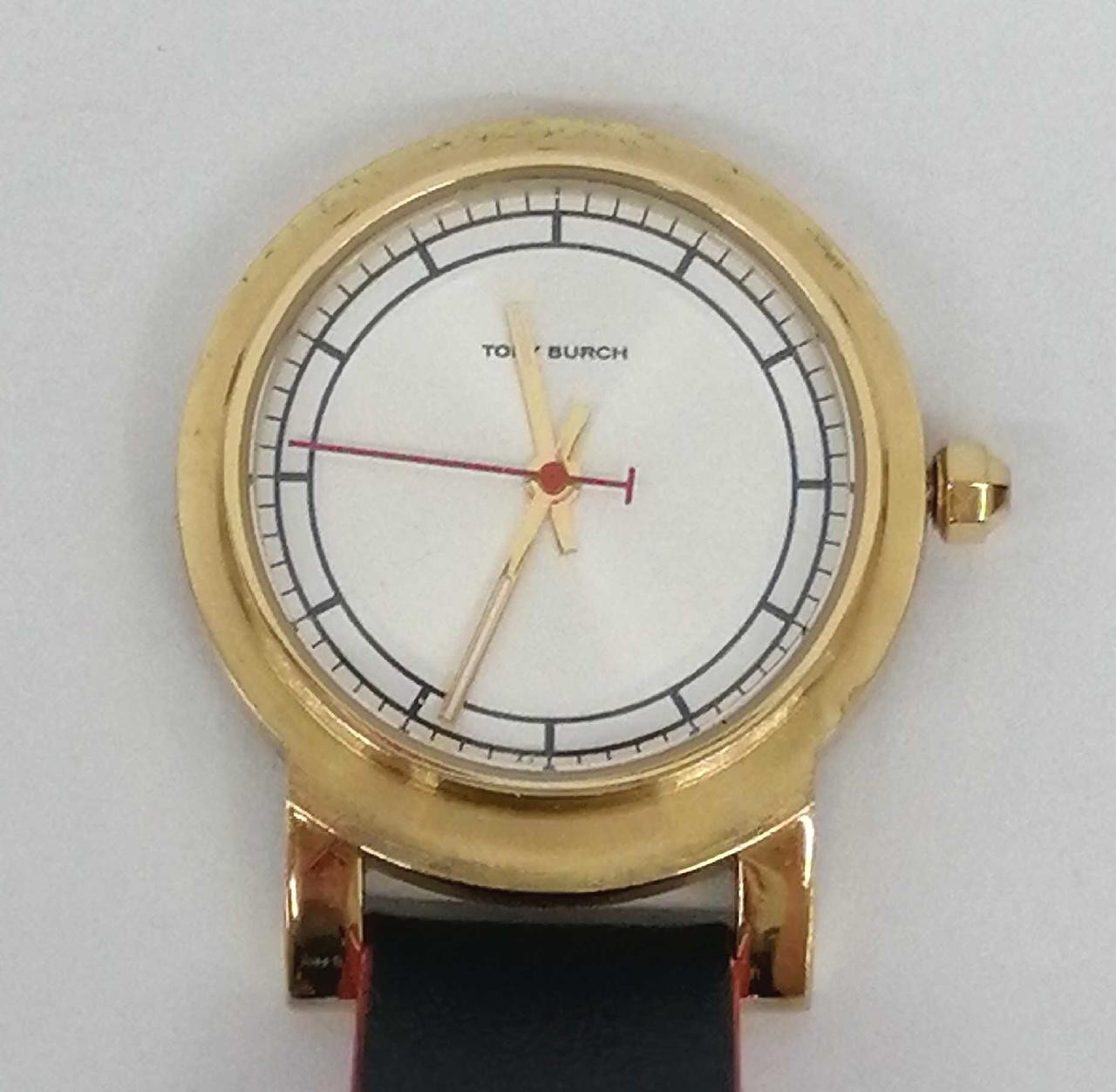 Tory Burch TBW6001 Quartz Ladies Watch Silver Used thumbnail 5