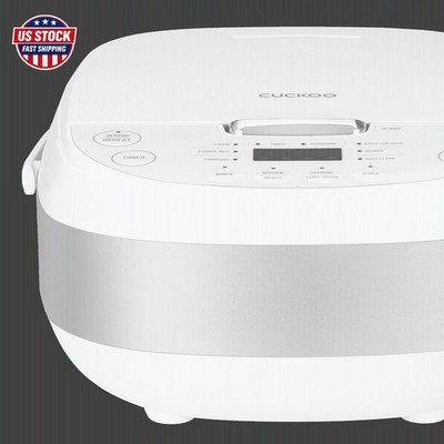 CUCKOO CR-0605F 6 Cup Micom Rice Cooker Fuzzy Logic White