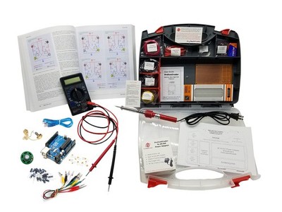 Electronics Kit Make 3rd Ed Bundle Book Deluxe Components Beginner Advanced