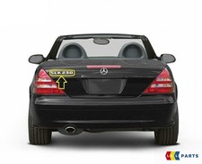 Echtes Mercedes Benz SLK 230 Chrom Emblem Rückklappe Schriftzug Badge Echtes Mercedes Benz SLK 230 Chrom Emblem Rückklappe Schriftzug Badge