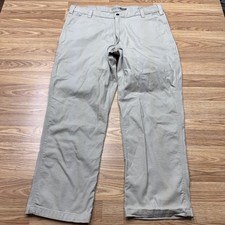 Carhartt Pants Mens 40x30 Khaki Rugged Flex Relaxed Fit Canvas Work Pants