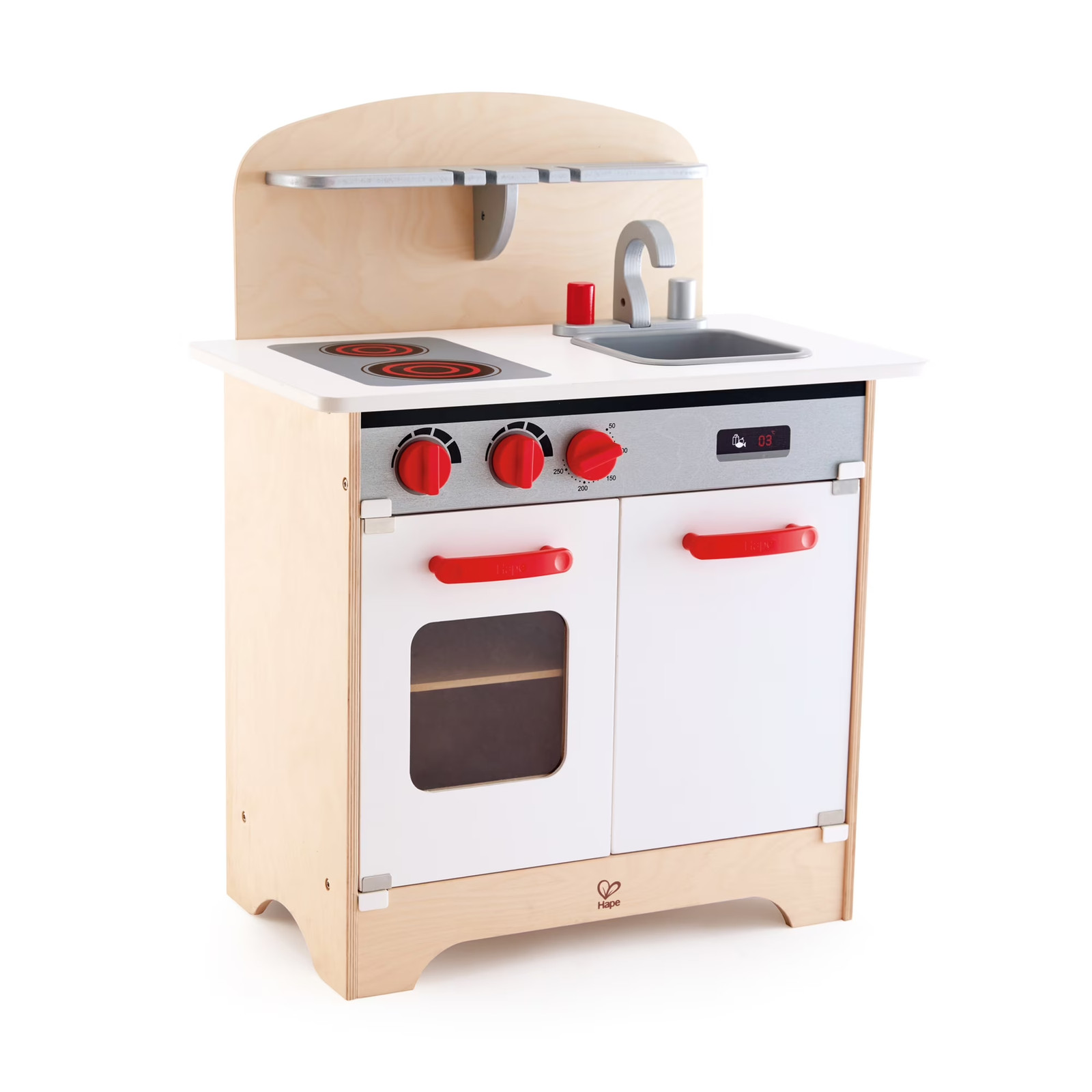 Hape Gourmet Kitchen Toy Fully Equipped Wooden Pretend Play 