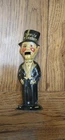 Vintage Marx Charlie McCarthy Walker Wind Up Toy Ventriloquist Works 8”