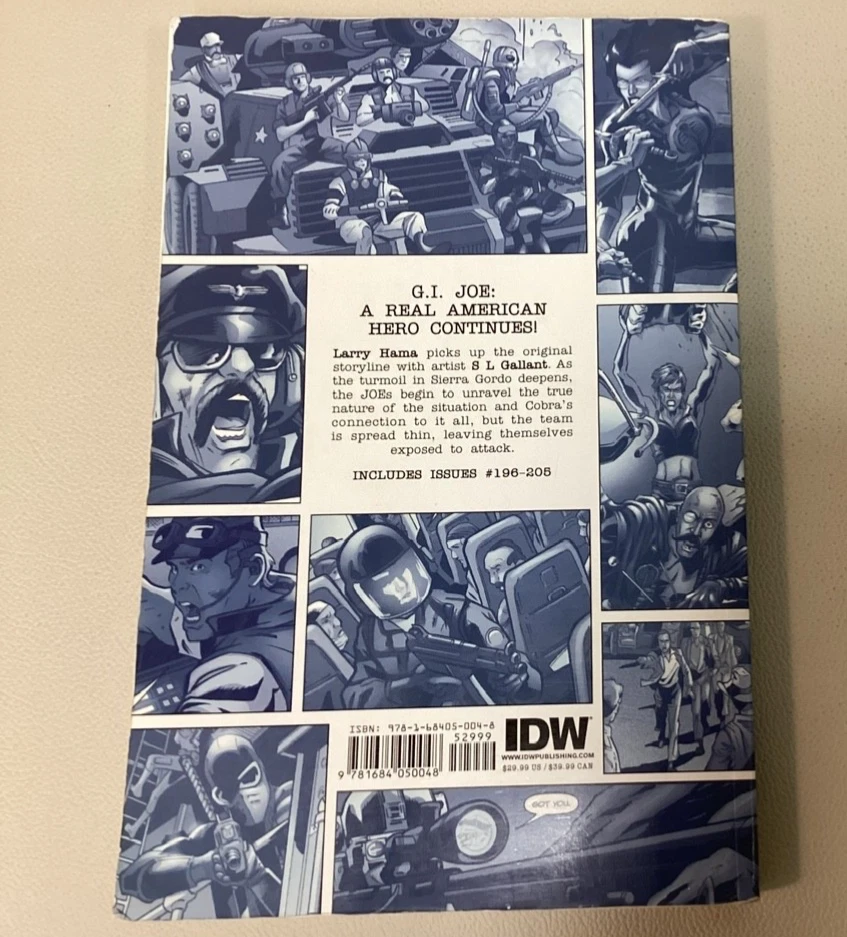 CLÁSICO GI JOE VOLUMEN 20 ~ IDW COMICS ~ Hama/Gallant/Shearer ~ TPB ~ Ex-Biblioteca Foto 3 de 4