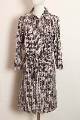 elli kai dress geometric pattern women Size 10